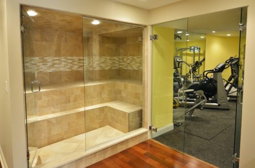 Gym with Steam Room